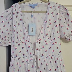 Hill House Sabrina Love Boats Dress NWT